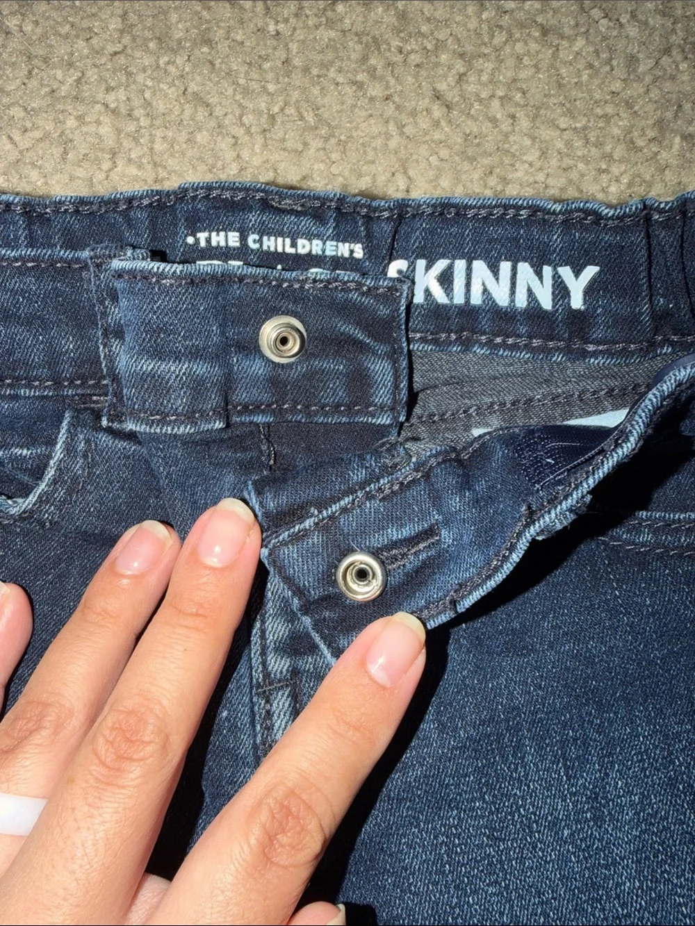 The Children's Place Dark Blue Denim Jeans